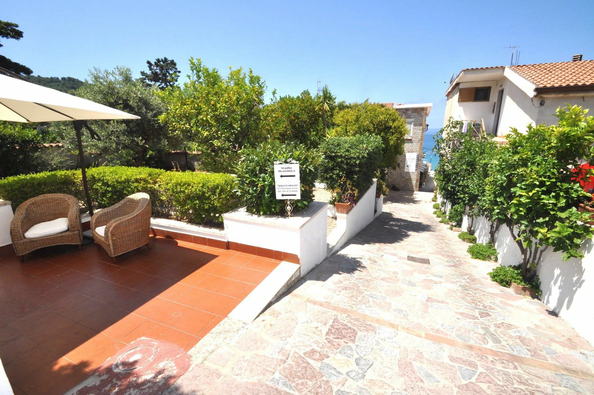 B&B Residence Eco Del Mare Palinuro Exterior photo